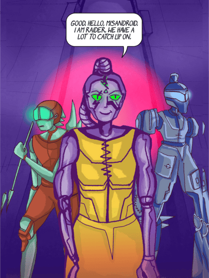 MISSANDROID Ep 1: Missandroid Discovers Mouth
