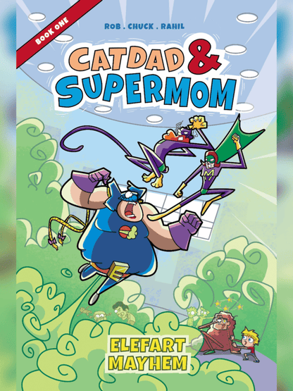 Catdad & Supermom - Elefart Mayhem